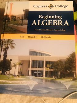 Math Book/ Algebra