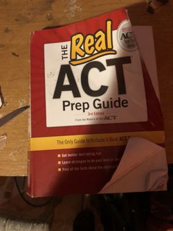 ACT prep book