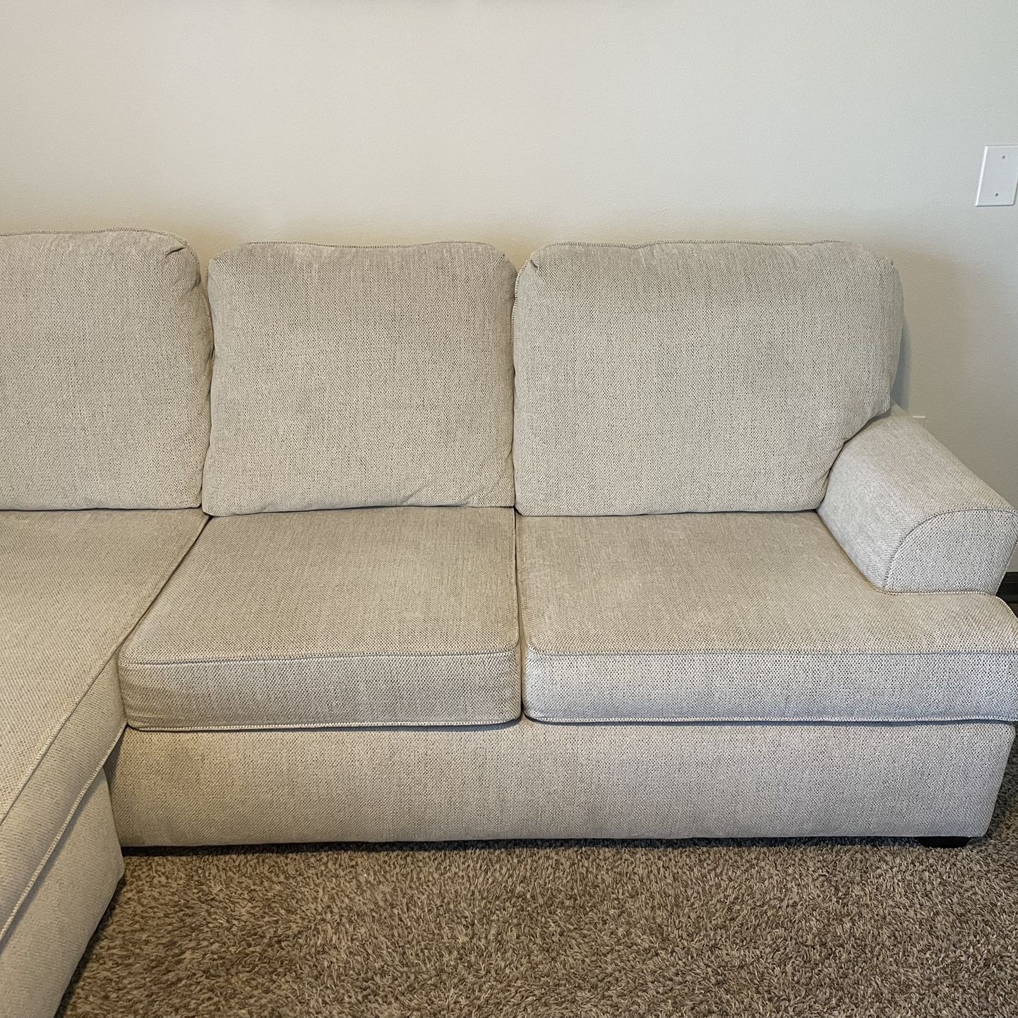 Living Spaces Sectional (1 Year Old)