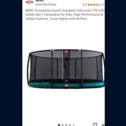 17ft  Giant Oval Trampoline 