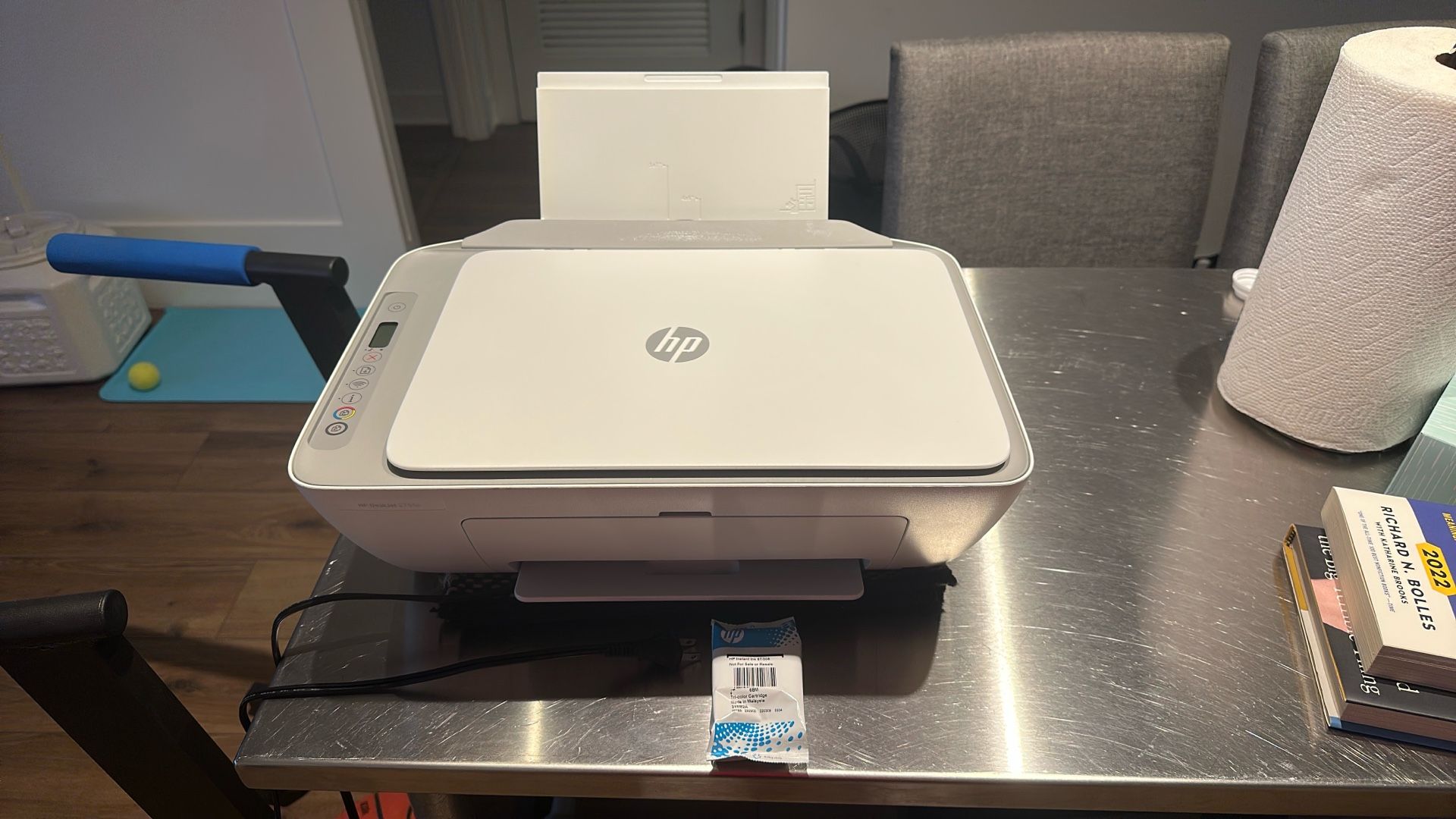 HP DeskJet 2855e Wireless All-in-One Color Inkjet Printer, Scanner, Copier