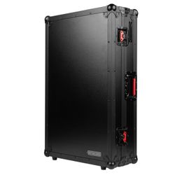 Gator Cases G-ONYXUD-XDJRX3 Flight Case with Upper Deck Platform for Pioneer DJ XDJ-RX3 DJ Controller - Black on Black