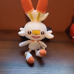 Jazwares Pokémon Scorbunny 8 inch Plush