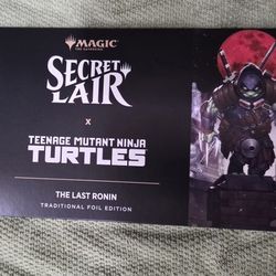 SEALED - MTG Secret Lair x TMNT: The Last Ronin Foil Edition (2 Available)