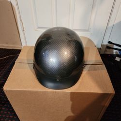Carbon Fiber Half Helmet