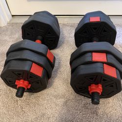 Pair of Dumbells 20 lb