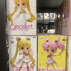 Sailor Moon Figures New Unopened $40 Each