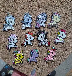 Tokidoki Unicorno Enamel Pins $5 each