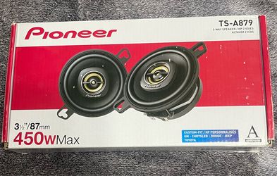 Pioneer 3 1/2 fits perfect in Chevy dash boards speakers