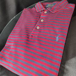 Polo Ralph Lauren Striped Polo Shirt Size M