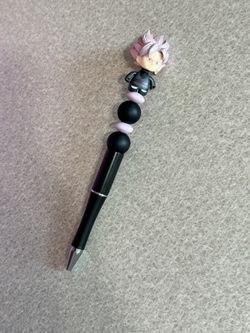 Dragonball Z Black Goku Beadable Customized Pen