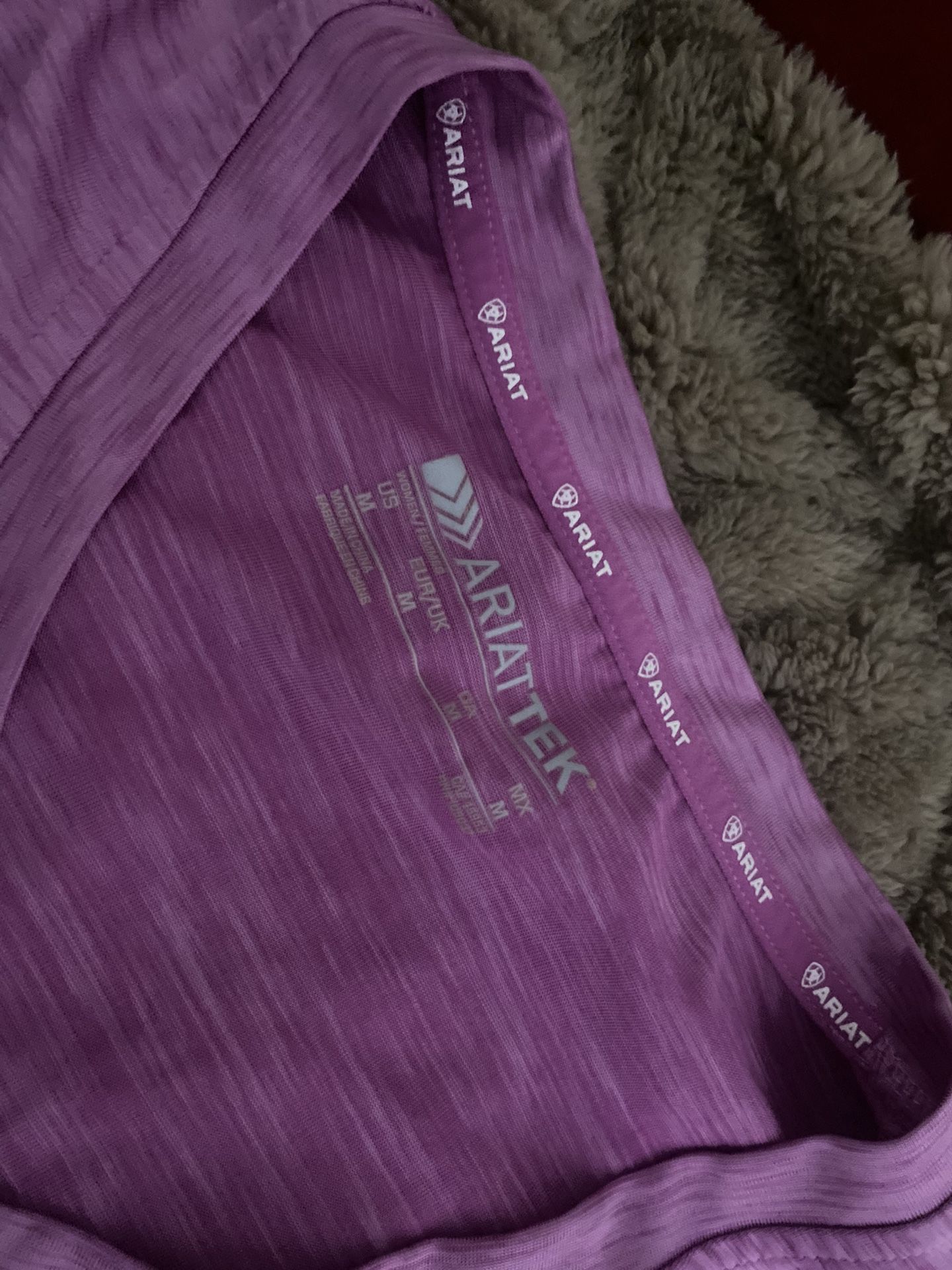 Purple Original Ariat Shirt