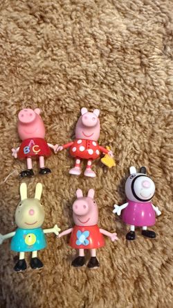 Peppa Pig figure $2 per each set $10