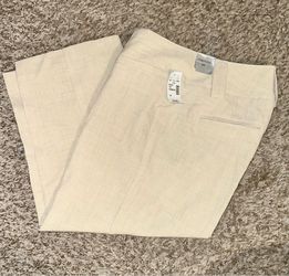 Beige Capri Pants