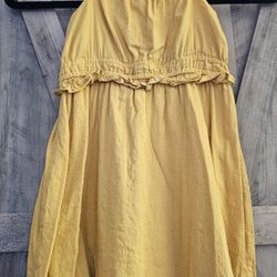 Girls Mustard Old Navy dress, 5T
