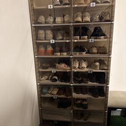 Shoe storage rack