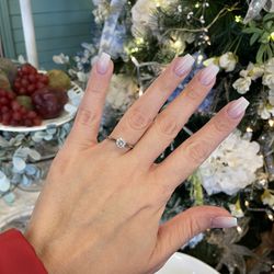 14K Gold Natural Diamond Beautiful Engagement Wedding Ring