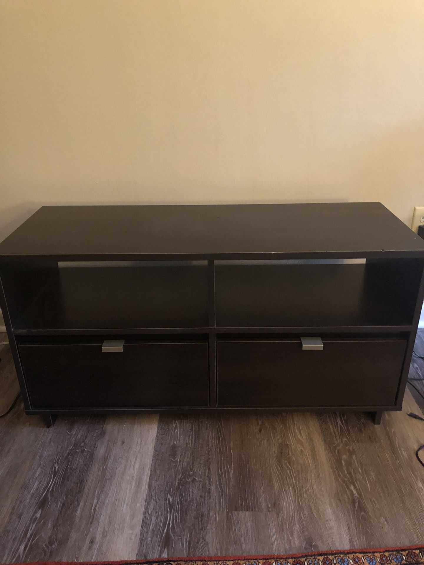 Wood TV Stand 