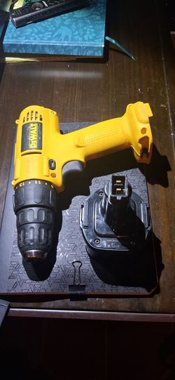 DeWalt 9.6V 3/8" Compact Cordless Drill/Driver w/ Battery – Fully Tested