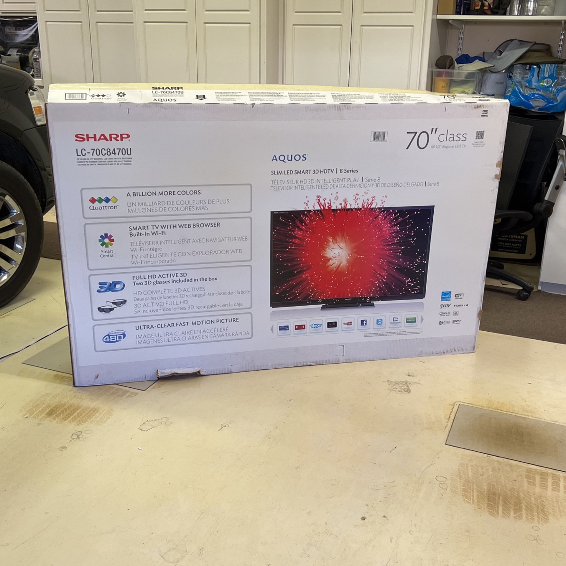 Sharp Aquos 70 inch LCD HD TV for Sale in San Diego, CA - OfferUp 