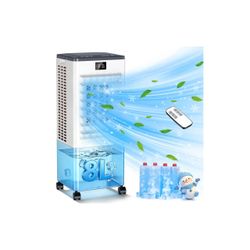 ZEUDRJK Portable Air Conditioner, 3-In-1 Evaporative Cooler Fan