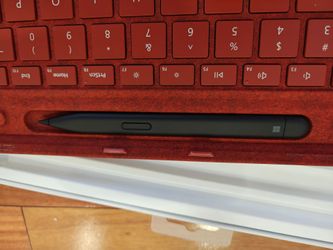 Microsoft Surface Pro X 8 9 Signature Type Cover with Slim Pen 2  Poppy Red