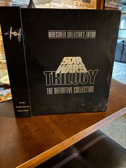 Star Wars Trilogy Definitive Collection Laserdisc Box Set