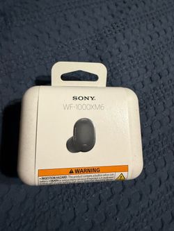 Brand new Sony XM6 earbuds