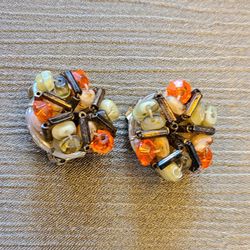 Vintage 40's Custom Jewerly Earings