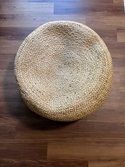 Jute Pouf