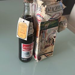Vintage Olympic Coke Bottle