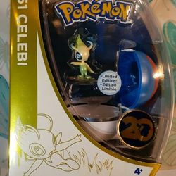 Pokemon Limited Edition Celebi Figure