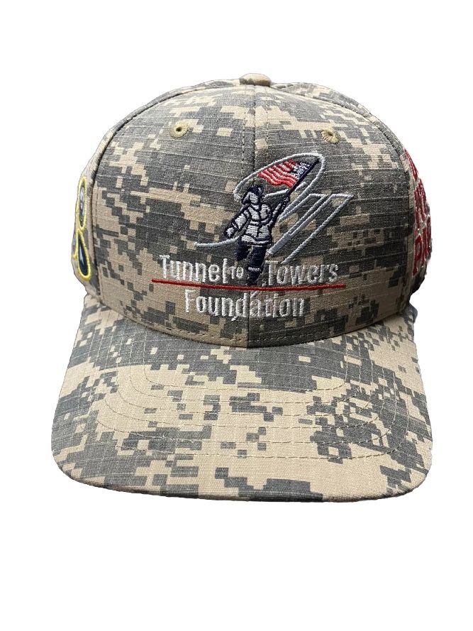 Tunnel To Towers Foundation Embroidered Graphic Camo Baseball Hat Cap One Size