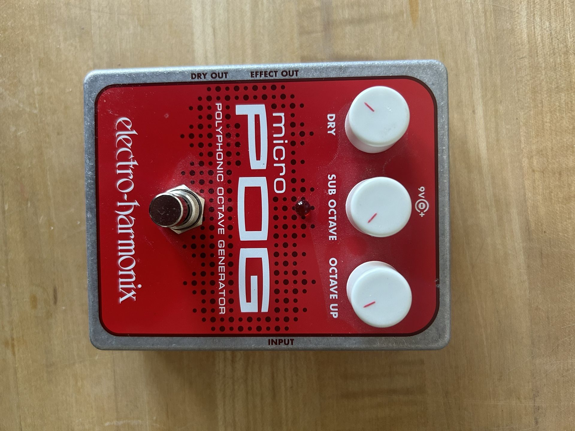 Electro-Harmonix Micro Pog Guitar Pedal
