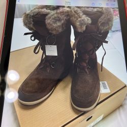Lands End Snow Boots Women Size 11