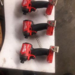 New M18 Fuel 3rd Generation 1/4 Hex Impact Tool Only 95 Each