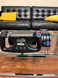 Logitech flight yoke sim