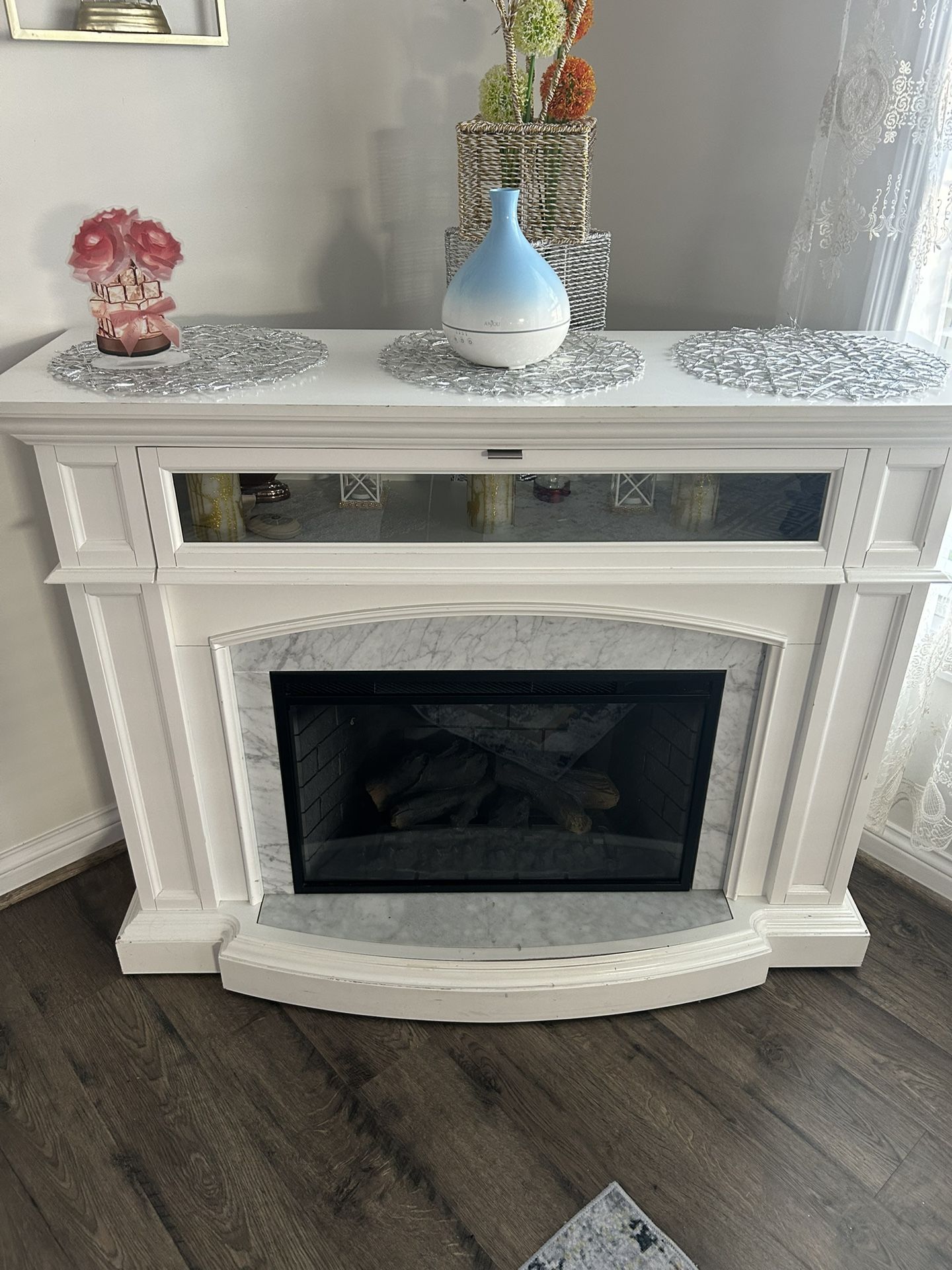 Fireplace Heater Tv Stand 