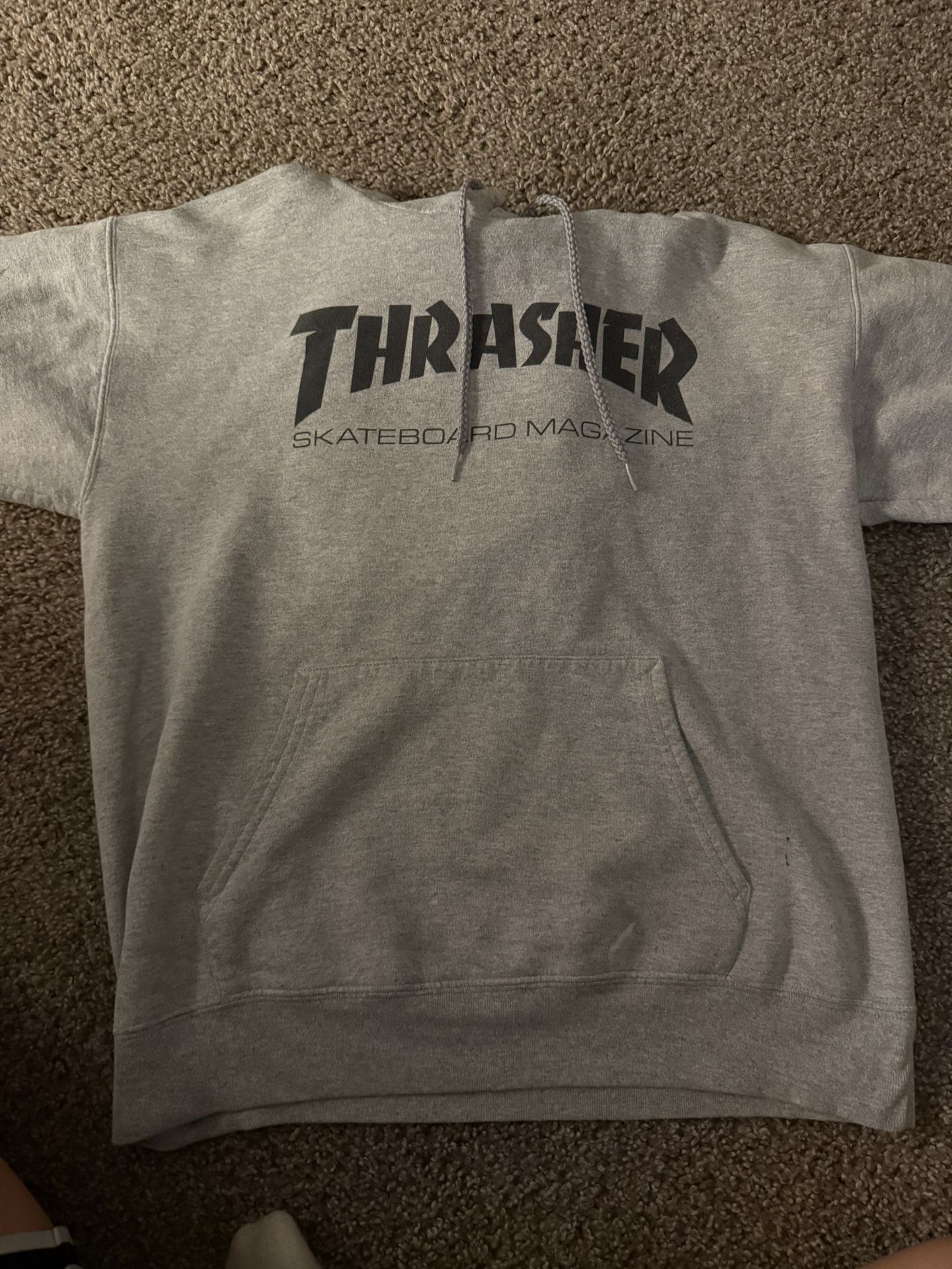 Grey Thrasher Hoodie