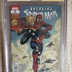 Avenging Spider-Man 9 CGC Conway Signed