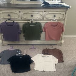 SHEIN Short Sleeve Tees Set