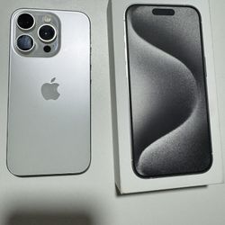 iPhone 15 Pro White 1TB AT&T