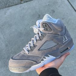 Jordan 5 Wolf Grey Size 8.5 10 5.5