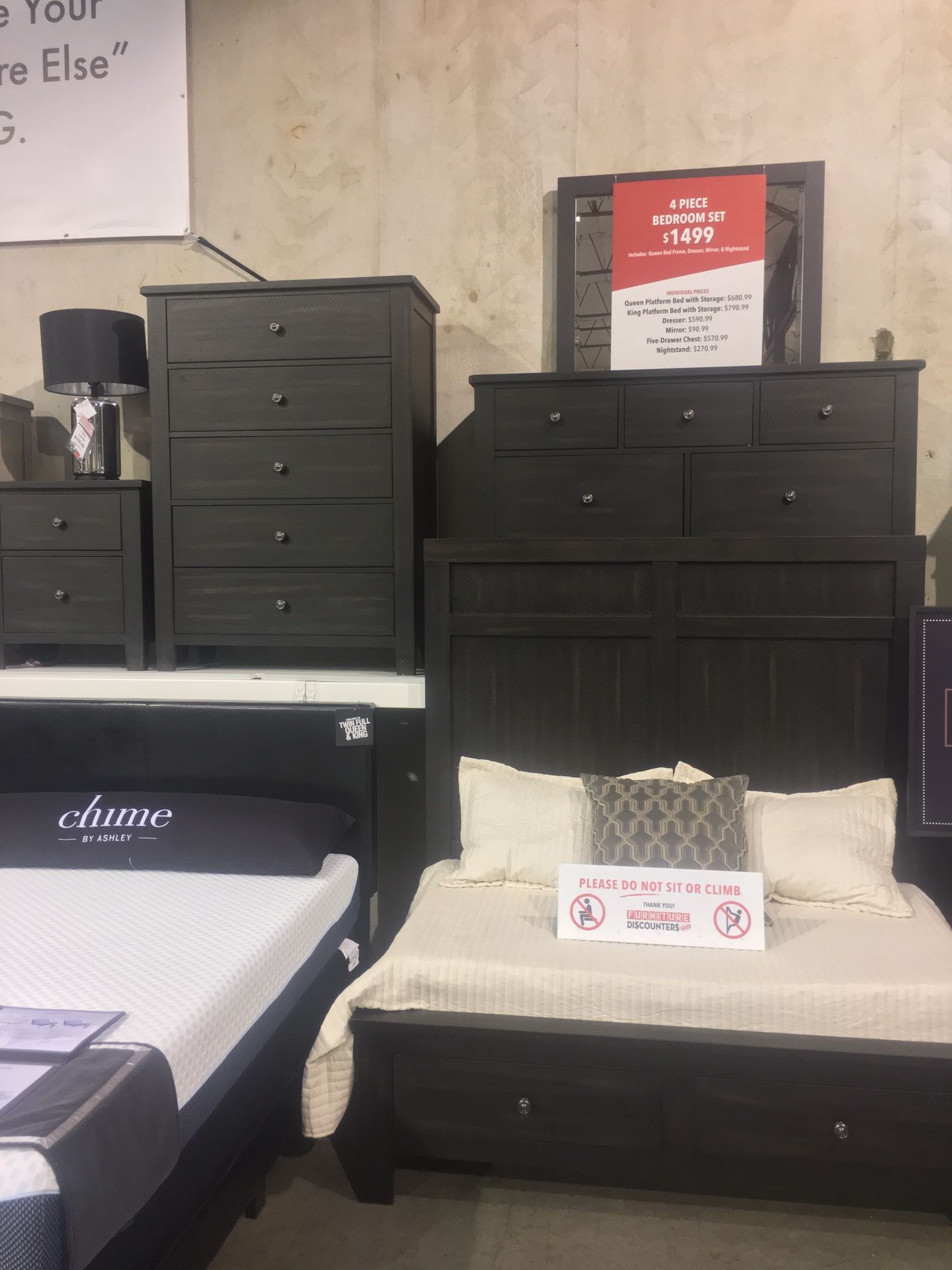 4Pc Queen Bedroom Set Sale