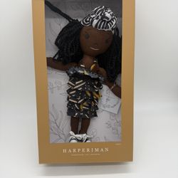 Harperiman 14'' Plush  Handmade Linen Doll-Petite Collection 