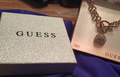GUESS necklace, still in box