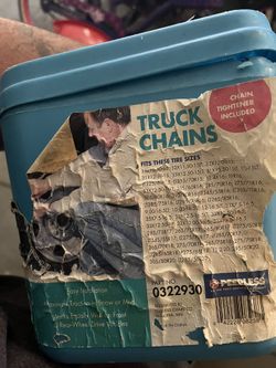 Tire Snow Chains