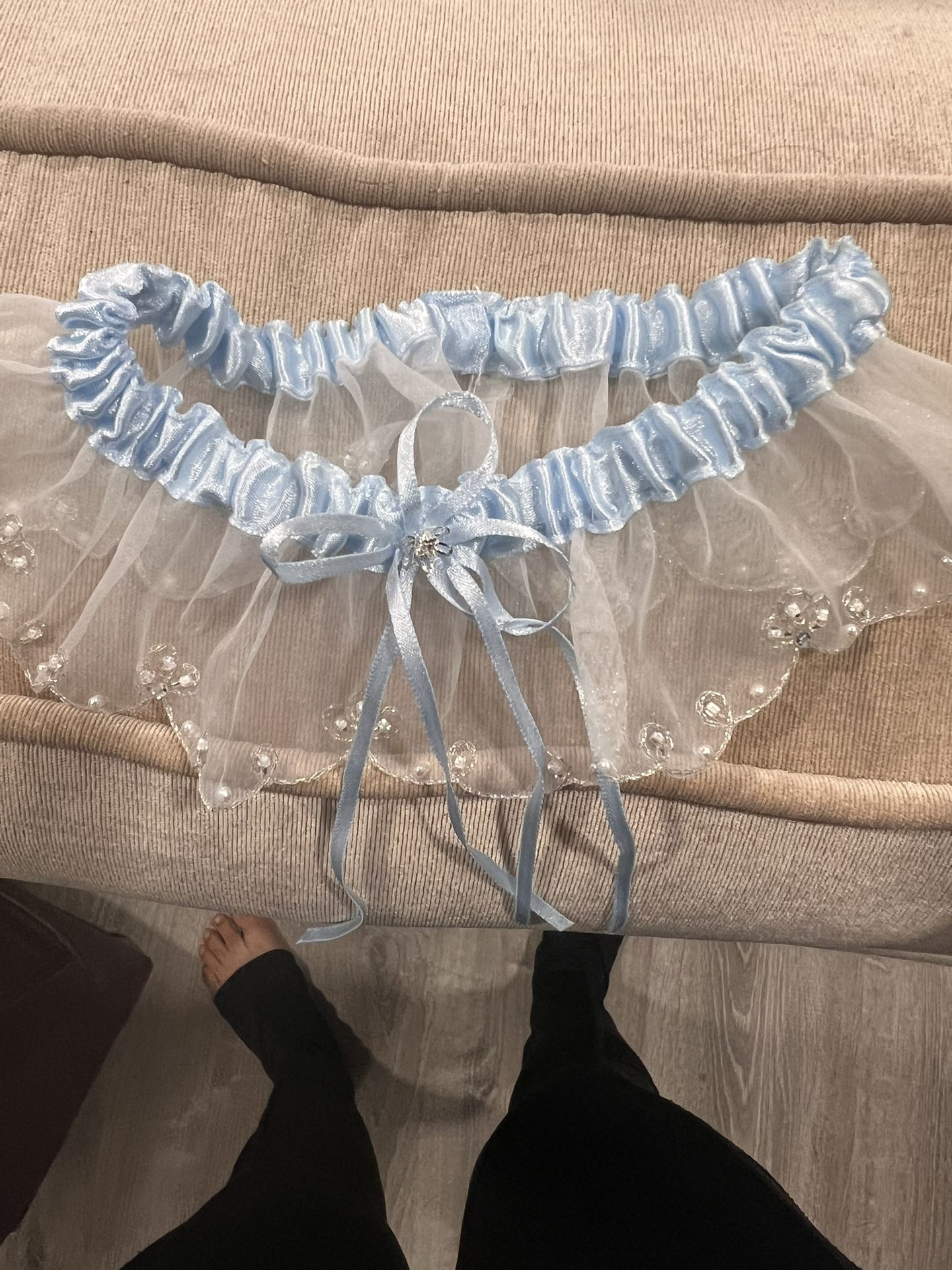 Something Blue Garter