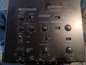 Memphis audio 2way electronic crossover