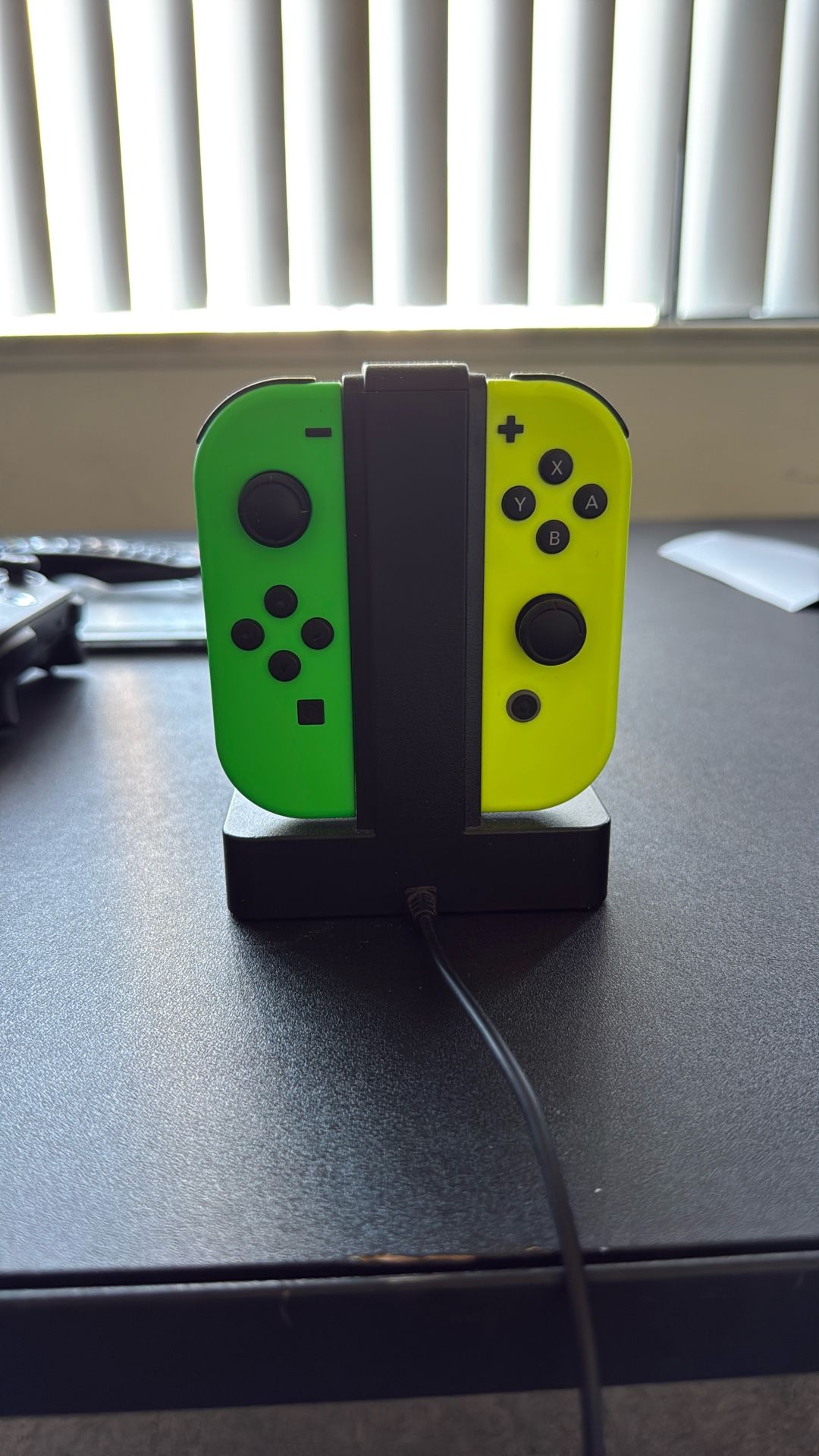 Switch Joycons Mario Party Edition Colorways And Joycon Charger